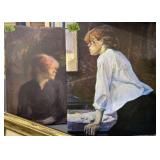 Travis Fundraisers. 2 Wyeth Prints On Canvas. Up Travis Fundraisers. 2 Wyeth Prints On Canvas. Up