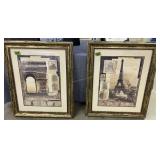 Travis Fundraiser. Pair Of Decorative Paris