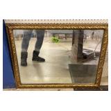 Gold Gilt Mirror 33x25"