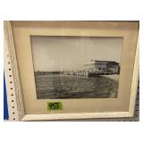 Framed Beach Photograph 18x16"