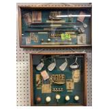 Pair Of Golf Decorative Shadow Boxes. Up To 20" Pair Of Golf Decorative Shadow Boxes. Up To 20"