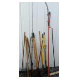 Yard Tools. Post Hole Digger, Shovels, Pole Saw, Yard Tools. Post Hole Digger, Shovels, Pole Saw,