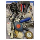 Soldering Iron, Craftsman Stapler, Chalk Line, Soldering Iron, Craftsman Stapler, Chalk Line,