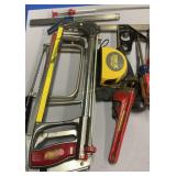 Pry Bars, Hacksaws, Line Level, Craftsman Pipe Pry Bars, Hacksaws, Line Level, Craftsman Pipe