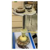 Art Deco Smoking Stand. Rust To The Base, Slight Art Deco Smoking Stand. Rust To The Base, Slight