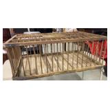Wooden Chicken Crate 35x23x13" Wooden Chicken Crate 35x23x13"