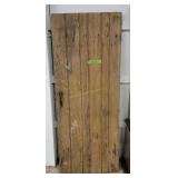 Rustic Country Prmitive  Wooden Door 76x30"