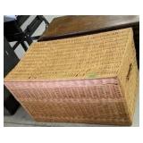 Wicker Blanket Chest 39x23x22"