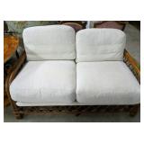 54" Rattan Loveseat