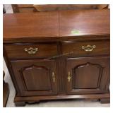 Thomasville Flip Top Cherry Buffet Server Thomasville Flip Top Cherry Buffet Server