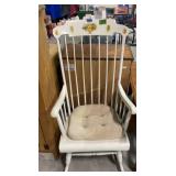 White Rocking Chair