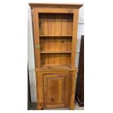 Rustic Primitive Pine Step Back Covered 32x14x78" Rustic Primitive Pine Step Back Covered 32x14x78"