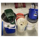 Coolers, Bucket, Broadcast Spreader, Fuel Can Coolers, Bucket, Broadcast Spreader, Fuel Can