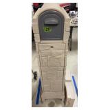 Vinyl Mailbox 20x12x49" Vinyl Mailbox 20x12x49"