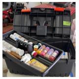 Toolbox With Cake Decorating Supplies