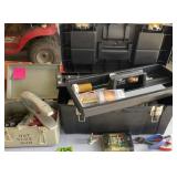 Toolbox With Assorted Hand Tools, Air Compressor,