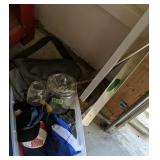 Clear Plastic Storage Tote With Baseball Hats, Clear Plastic Storage Tote With Baseball Hats,