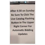 After 4:30 on Sunday, be sure to click the live