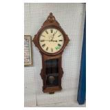 Fantastic! Victorian Walnut Large Wall Regulator