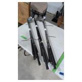 Three sets of golf clubs as shown