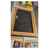 Wooden showcase 36 x24 x2