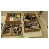 Wood planes files drill bits as shown