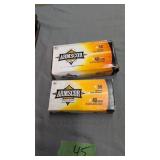 Two Boxes Armscor 40 Caliber S&w Bullets Full