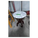 Small marble top table