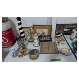 Nautical items lighthouses etc