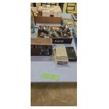 Vintage vacuum tubes and soda bottles