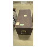 Wooden Storage Box 33 In Long