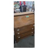 Mahogany drop front desk