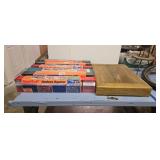 Six hardware organizers new with wooden storage