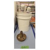 10 lb anchor bucket with flat steel proof steel