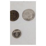 Vintage German Coins Tokens As Shown