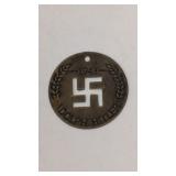 Vintage German Token 1943 Adol Hitler 1.75 In