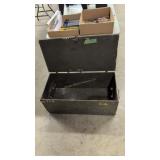 Wooden foot locker