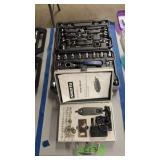 Cobalt socket and wrench set standard and nikota