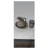 Vintage Wash Bowl And Pitcher Set 12-in Diameter