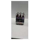 Vintage Pepsi-Cola metal bottle carrier with
