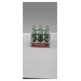 Vintage Coca-cola Metal Bottle Carrier With