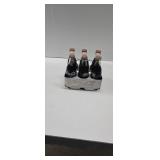 Vintage Coca-cola Metal Bottle Carrier With