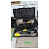 Toolbox with tools