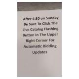 Notice after 4:30 on Sunday be sure to click the