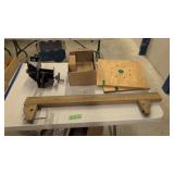 Wooden clamp wood blocks metal vise etc