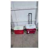 Pair of coolers igloo and gott