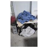 Plastic storage cabinet and covers