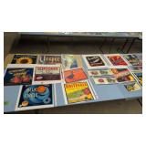 Lot of vintage canning labels most are