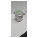 Guardian service ice bucket with glass lid and