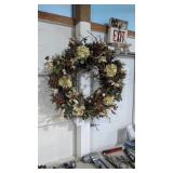 Large artificial wreaths